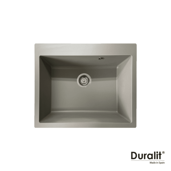 Νεροχυτης συνθετικος 60x50 duralit concrete - Image 1