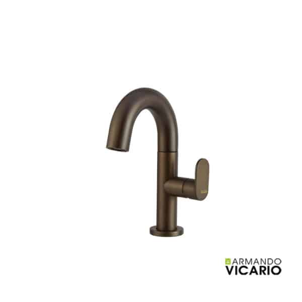 Μπαταρία νιπτήρα ήρος slim vicario tuscany brass - Image 1