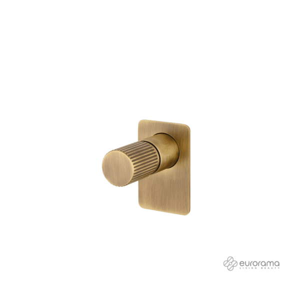 Μίκτης εντοιχιζόμενος 1 εξοδου oso eurorama bronze brushed - Image 1