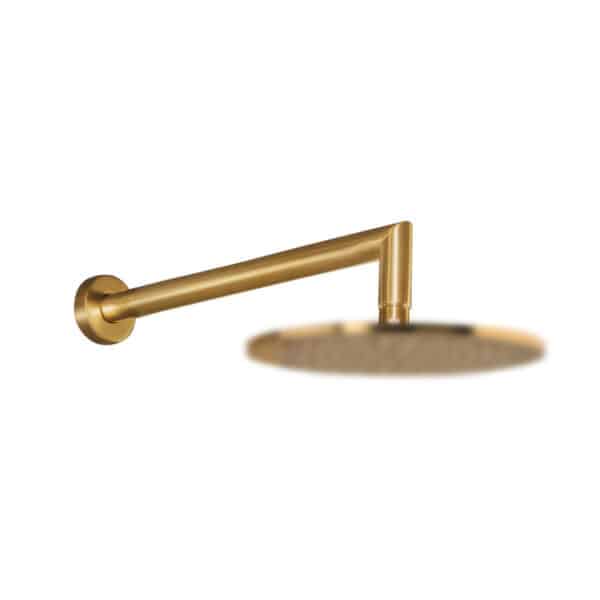 Βραχίονας τοίχου στρογγ35 εκ Eurorama brushed gold - Image 1