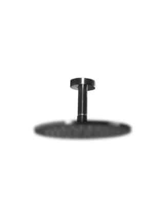 Βραχίονας οροφής στρογγ 10 εκ Eurorama black brushed