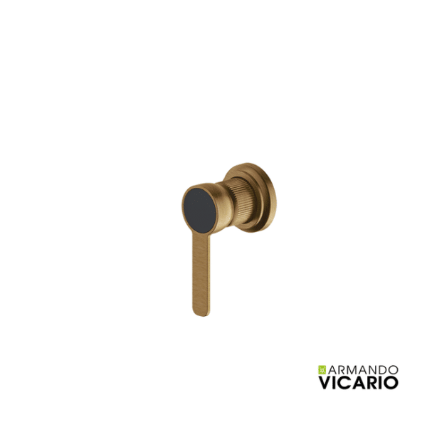 Μίκτης εντοιχιζόμενος 1 εξοδου lumiere vicario antique brass - Image 1