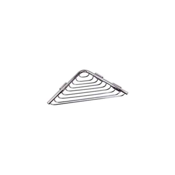 Καλάθι γωνιακό σχαρωτό RETI 9631 Χρωμέ KARAG 15x15x3cm - Image 1