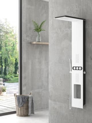 Στήλη υδρομασάζ BIANCO NERO TOUCH A7118 KARAG