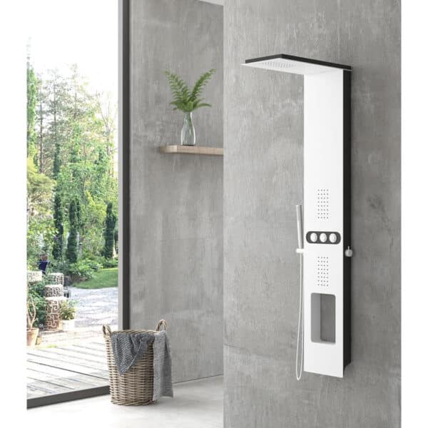 Στήλη υδρομασάζ BIANCO NERO TOUCH A7118 KARAG - Image 1