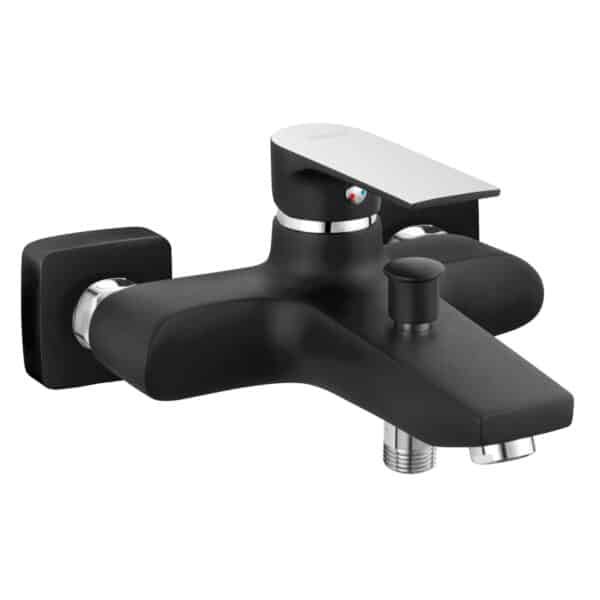 Μπαταρία λουτρού ALGEO SQUARE Black BAQ1BLC FERRO - Image 1