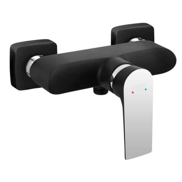 Μπαταρία ντους ALGEO SQUARE Black BAQ7BLC FERRO - Image 1