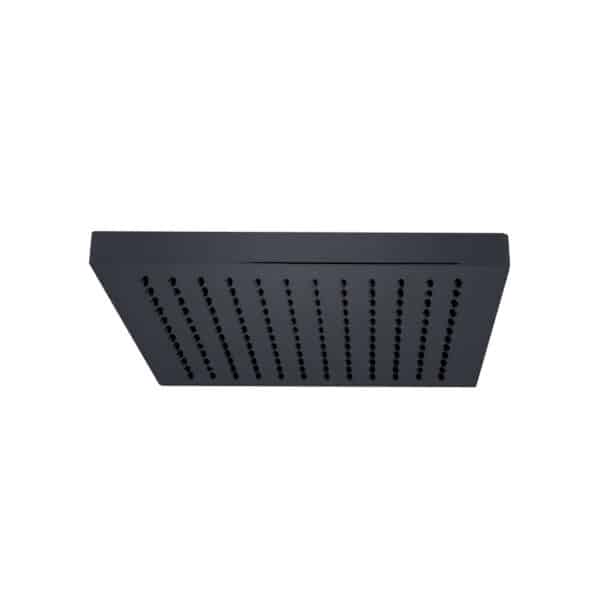 Κεφαλή ντους Μαύρη CFT205B PRAXIS KARAG 20x20cm - Image 1