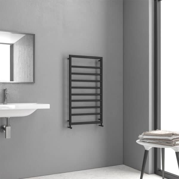 Θερμαντικό σώμα μπάνιου Black Matt DESIGN 7 900 KARAG 10,7x50x90cm - Image 1