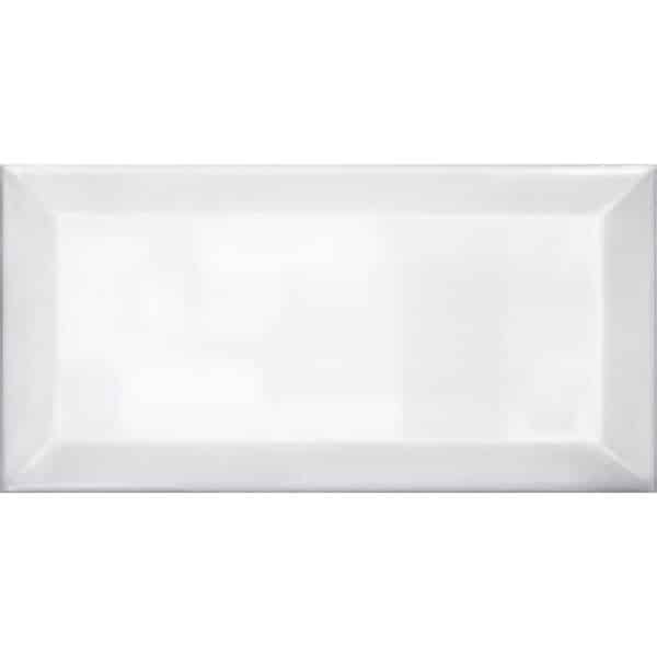 Πλακάκι METRO BIZOUTE White KARAG 10x20cm - Image 1