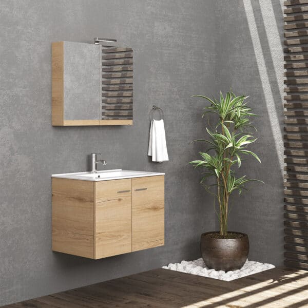 Βάση με δύο πόρτες Elvezia 8502 NEW BITOLA 75 KARAG 74x45x55cm - Image 1