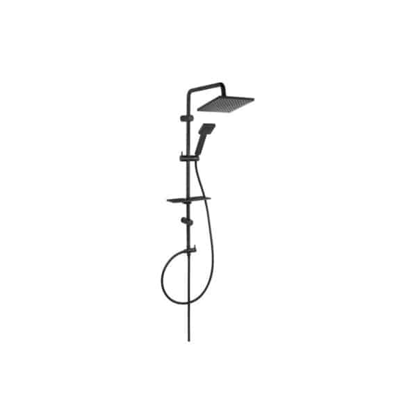 Κολόνα σταθερού ντους SQUERTO LUX Black NP24-BL FERRO - Image 1