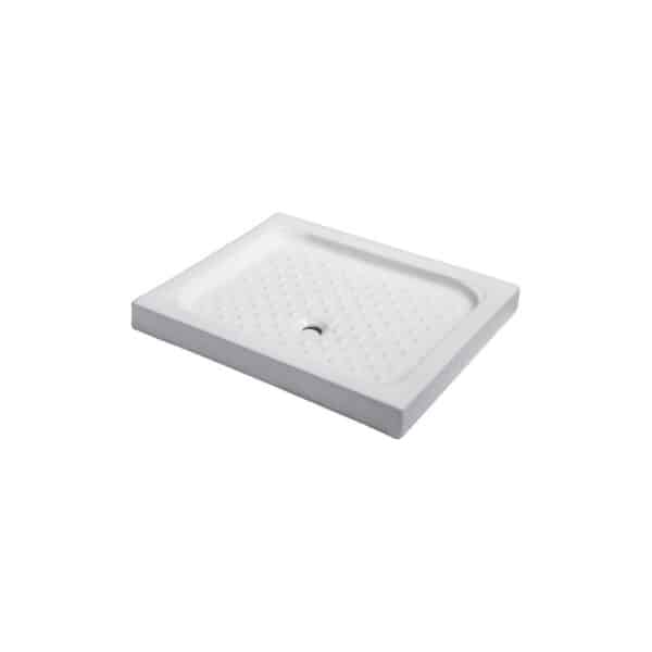 Ντουζιέρα ορθογώνια πορσελάνης PORCELAIN KARAG 72x90x9cm - Image 1