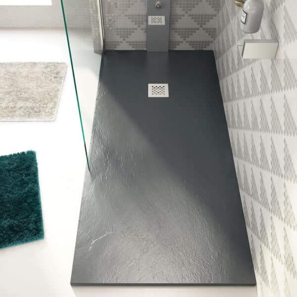 Ντουζιέρα ορθογώνια υψηλής αντοχής PIETRA Ardesia KARAG 70x120x2,5cm - Image 1