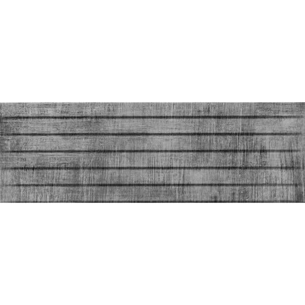 Πλακάκι Décor SERDIKA COSMOS Relieve Anthracite KARAG 20x60cm - Image 1