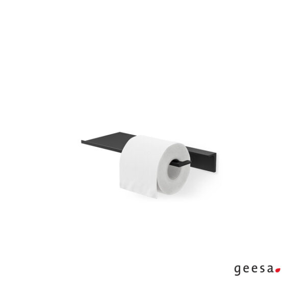 Εταζέρα 28cm με χαρτ/κη leev geesa black matt - Image 1