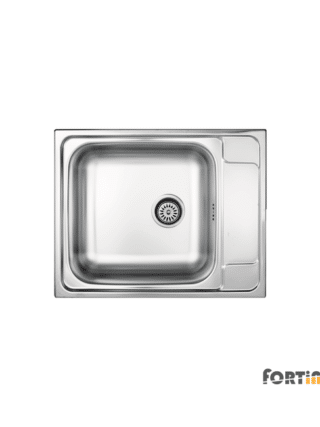 Νεροχυτης valley 63x50 fortinox inox λειο