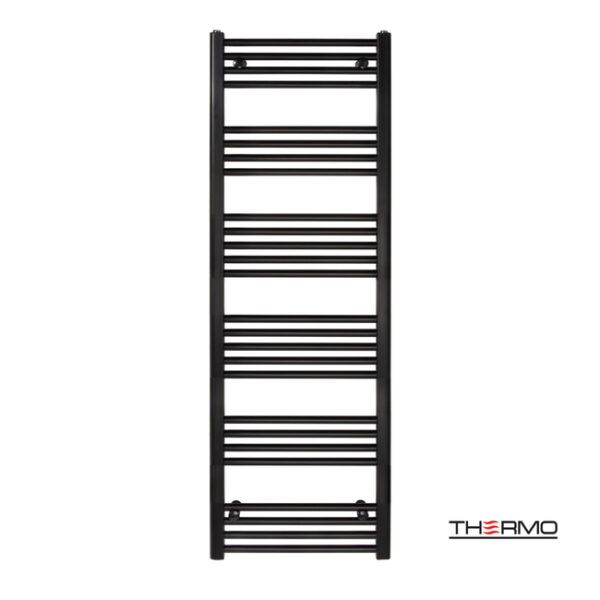 Θερμαινόμενη πετσετοκρεμάστρα alto 150x50 black matt - Image 1