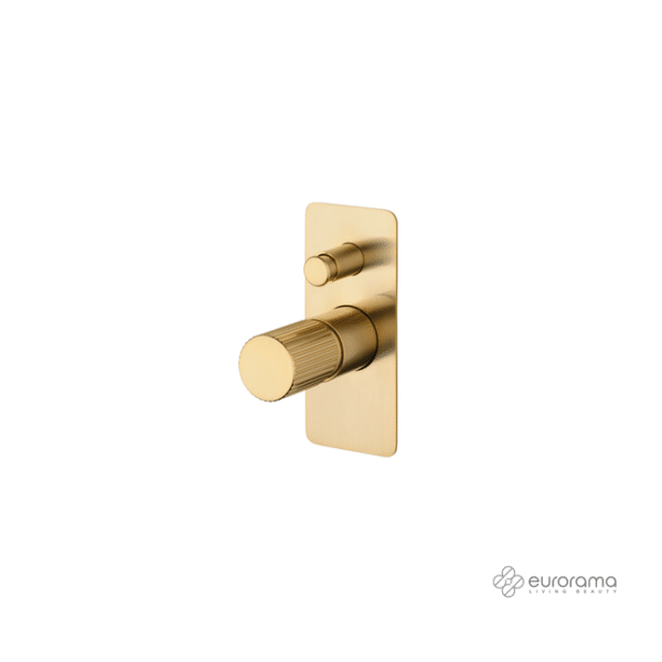 Μίκτης εντοιχιζόμενος με εκτροπεα oso eurorama brushed gold - Image 1