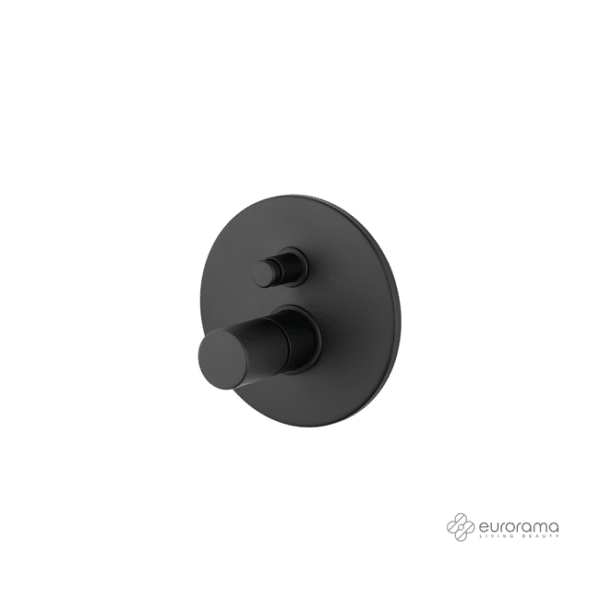 Μίκτης εντοιχιζόμενος με εκτροπεα res-pro eurorama black matt - Image 1
