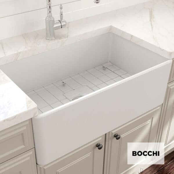 Νεροχύτης 76x46 bocchi white - Image 1