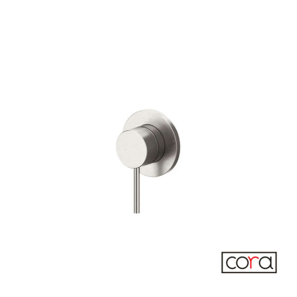 Μίκτης εντοιχιζόμενος ισμου 1 εξοδου cosmo brushed inox - Image 1