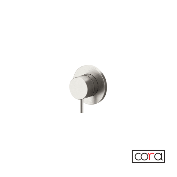 Εκτροπέας εντοιχιζόμενος 2-3 εξοδων cosmo brushed inox - Image 1