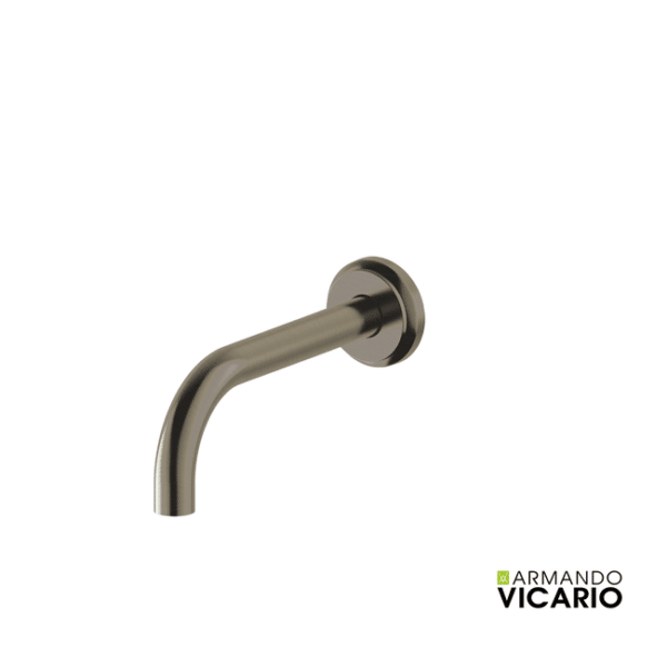 Στομιο επιτοιχο 22cm lumiere vicario black brushed - Image 1