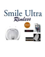 Ceramita Smile Ultra Rimless Λεκάνη Χαμηλής Πιέσεως 65cm