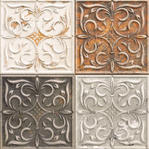 Πλακάκι ANTIGUA LIS Mix KARAG 33x33cm - Image 1