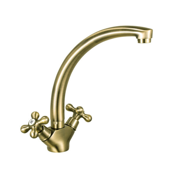 Μπαταρία κουζίνας ANTICA Old Bronze BAI4BR FERRO - Image 1