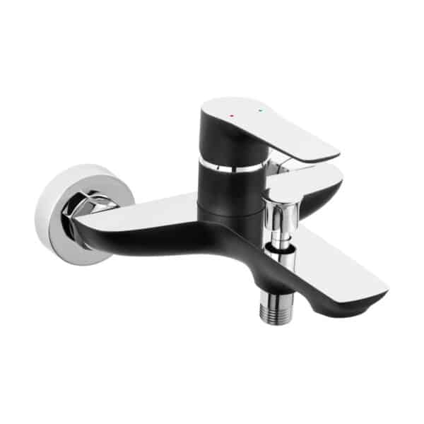 Μπαταρία λουτρού Black/Chrome ADORE BDR1BLC FERRO - Image 1