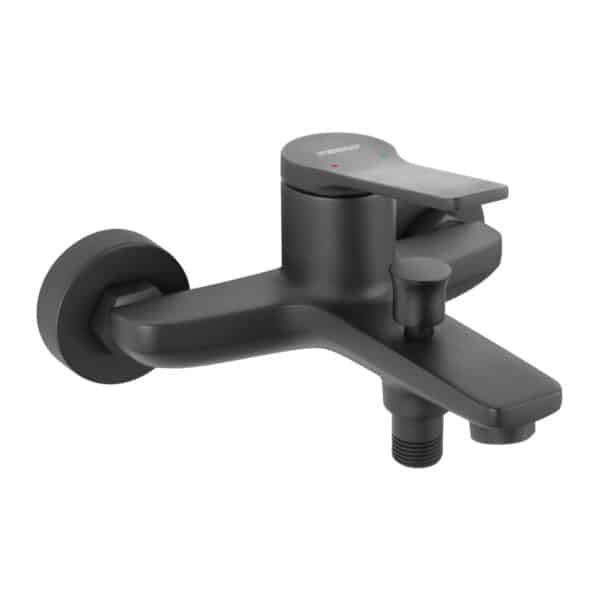 Μπαταρία λουτρού STRATOS Black BSC1BL FERRO - Image 1