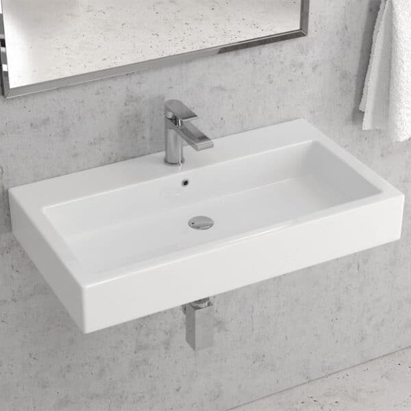 Νιπτήρας αναρτώμενος LT 2213 KARAG 82x45x12,5cm - Image 1