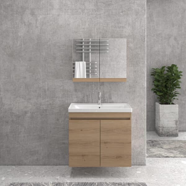 Βάση με δύο πόρτες Elvezia 8502 NEW SAVA 80 KARAG 77,5x44,5x63cm - Image 1