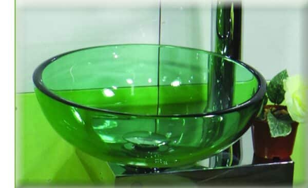 GLASS KARE - ΝΙΠΤΗΡΑΣ ΓΥΑΛΙΝΟΣ Φ31,5 GREEN_ - Image 1