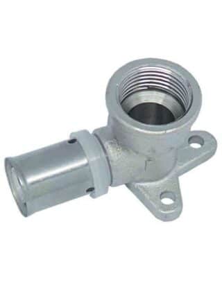 PRESS ΓΩΝΙΑ ΘΗΛ. ΜΕ ΣΤΗΡ. ZL16*1/2F PEX
